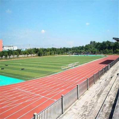 广州塑胶跑道 塑胶球场跑道 公园小区塑胶跑道施工铺装