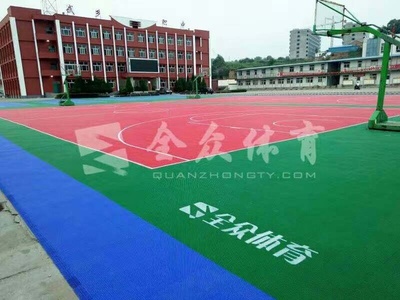 篮球场拼装地板施工方案