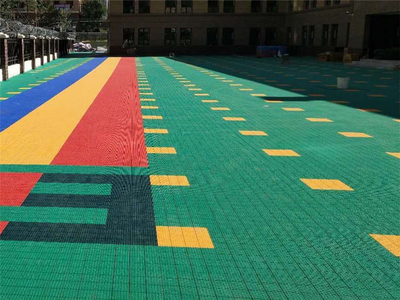 阿克苏学校悬浮式拼装运动地板 性价比高_按需定制