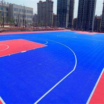 南京块状拼接地板乒乓球场地悬浮地板厂直卖