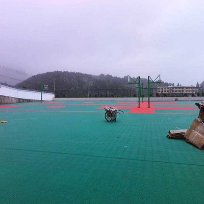 黔东南悬浮式拼装运动地板厂价软连接悬浮地板