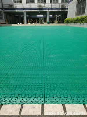 网球场悬浮式拼装地板的划线标准与尺寸规范